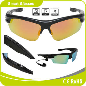 Polarized Interchangeable Lenses Touch Button Bluetooth Sunglasses