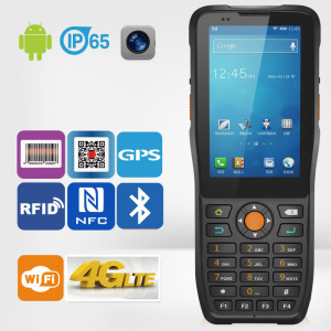 Jepower Ht380k Quad-Core Android Data Collector Support Barcode/NFC/RFID/4G-Lte