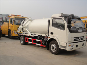 Brand New 6000 Liters Vacuum Sewage Suction Truck